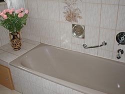 Ferienwohnung Pension Bamberg - Badezimmer