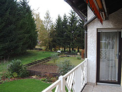 Balkon der Ferienwohnung Bamberg