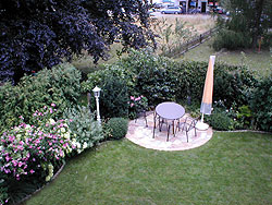 Ferienwohnung Bamberg - Garten der Ferienwohnung