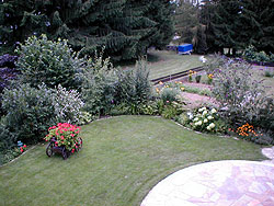 Apartment Bamberg - Garten der Ferienwohnung