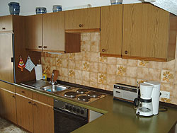 Ferienwohnung Bamberg - Küche der Ferienwohnung