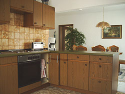 Apartment Bamberg - Küche der Ferienwohnung